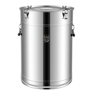 不锈钢密封桶 大容量茶叶桶运输加厚食用油牛奶桶陈皮储油桶米桶