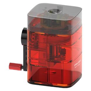 得力削笔机自动进笔儿童手摇铅笔转笔刀手动削笔器小学生用卷笔刀