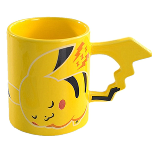 日本卡通皮卡丘联名陶瓷杯子包邮创意马克杯个性水杯动漫可爱礼品