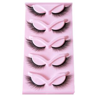 5对夸张斜飞狐媚系浓密假睫毛拉丁妆容御姐COS芭比欧美妆眼睫毛女