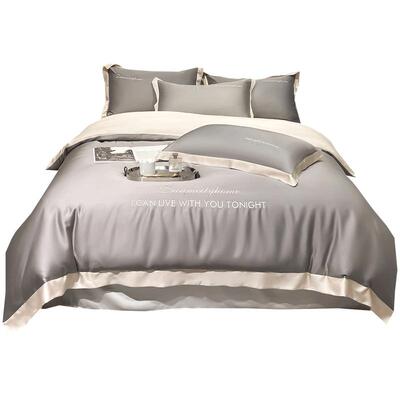 无印良品凉感冰丝四件套四件套