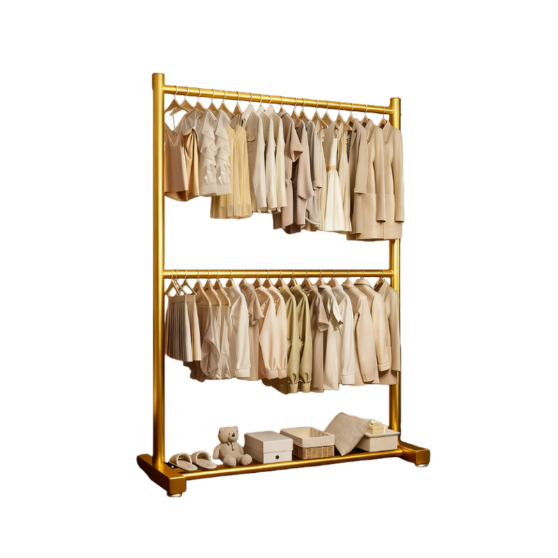 简易衣帽架可移动省空间室内挂衣服架宿舍卧室落地家用阳台晾衣架