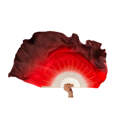 万疆舞蹈扇双面真丝夏辉同款