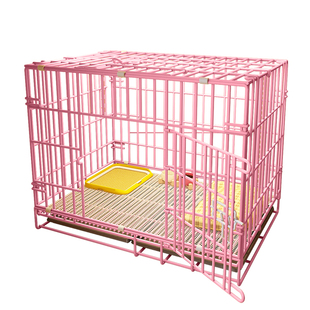 小型犬狗笼子中型犬宠物围栏门栏室内大型犬家用柯基泰迪狗窝狗舍