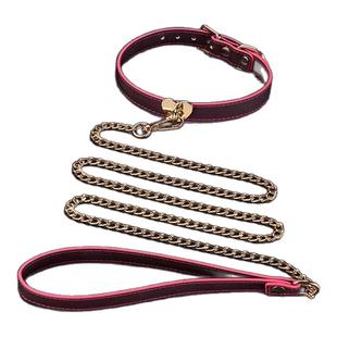 魅灵ML原创温变项圈圣诞女外出皮项圈脖圈puppy颈环吊坠choker