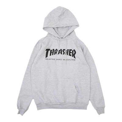 特价美版THRASHER字母Logo帽衫