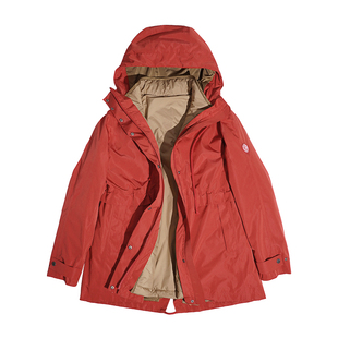 UNICARE秋冬御寒冲锋衣外套高端可拆卸保暖棉服 防水透汽一衣四穿