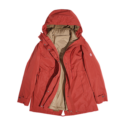 UNICARE秋冬御寒冲锋衣外套高端可拆卸保暖棉服 防水透汽一衣四穿