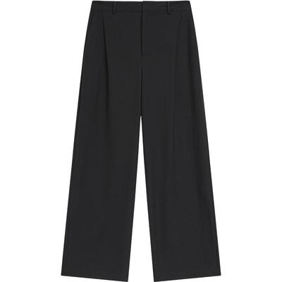 【播奥莱】播阔腿西装裤女商场同款梨型身材显瘦休闲裤BDR2KD0838