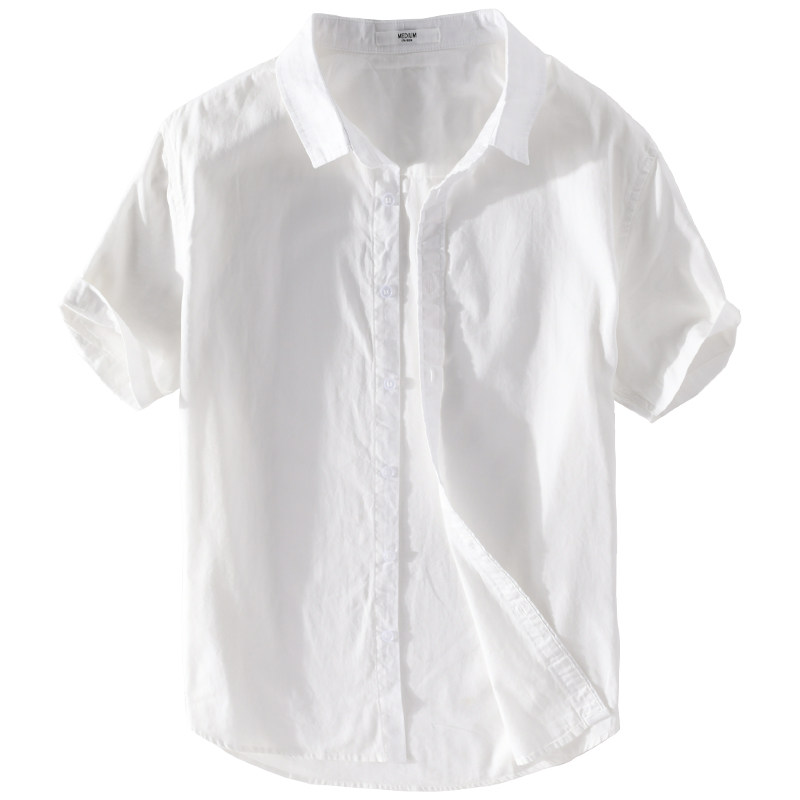 热天衣服短袖衬衫夏季薄款潮