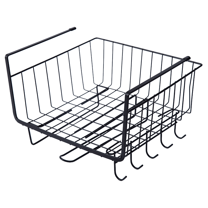 厨房置物架吊柜橱柜下挂架宿舍神器衣柜分层收纳架桌下挂篮