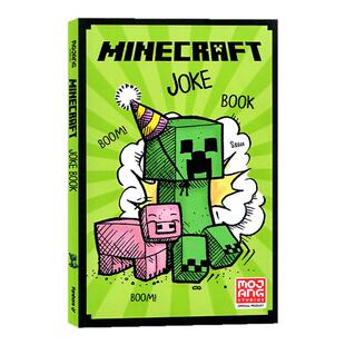 Minecraft Joke Book 我的世界笑话书 英文原版 短笑话大全 儿童幽默风趣漫画书 令人捧腹的笑话英语原版书籍 Mojang Ab 平装