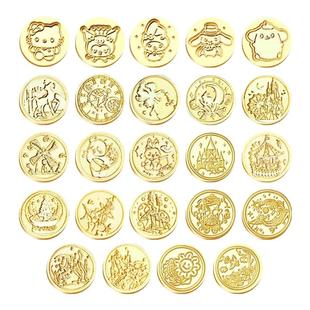 火漆印章的章头儿童便宜印章头diy定做火漆头蜡粒火炉火漆炉昂章张头全部套装可爱中国古风火鸡火气火机火器