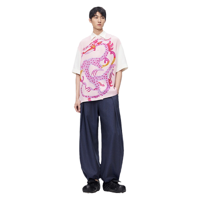 PRONOUNCE短袖日常男装时尚衬衫