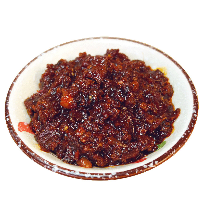 四川老式香菇牛肉酱拌饭拌面酱料