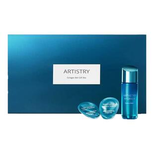 安利雅姿胶原蛋白冻干球限定礼盒官网正品水润保湿弹润紧致精华液