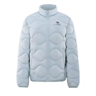 骆驼户外羽绒服2025冬季男女款轻薄款高蓬保暖防风抗静电外套