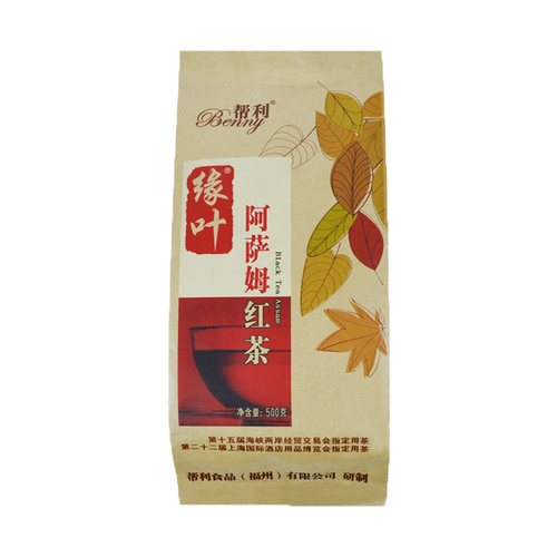 帮利 阿萨姆红茶600克(60gX10包)CTC印度进口红茶|奶茶店专用