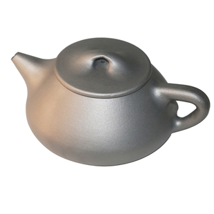 钛酷厚壁纯钛茶壶精密铸造茶壶纯钛茶具抑菌无锈景舟石瓢壶