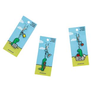 布几岛韩国授权joguman studio小恐龙创意个性大号钥匙扣挂件新款