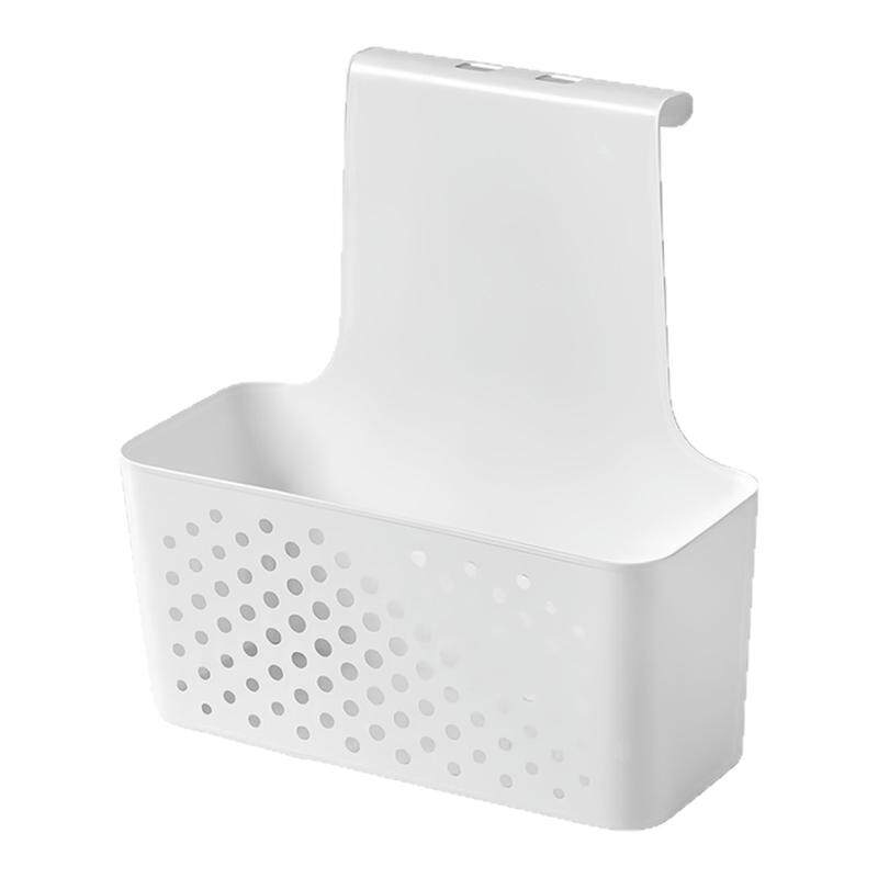 壁挂收纳盒厨房柜门内侧置物架挂钩保鲜膜橱柜门挂篮后神器收纳架