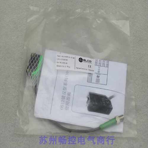 议价*现货销售*全新宜科ELCO感测器 OS12-RCP6-0.15-Q8 现货