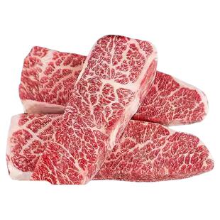 澳洲进口纯种和牛M9上脑边雪花谷饲原切牛排媲美厚切牛肉新鲜冷冻