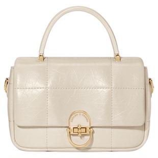 Cnoles蔻一象印菱格链条包包女2025新款单肩斜挎包女高级感手提包