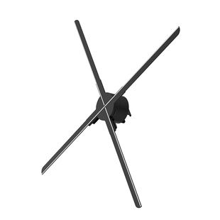 空气中裸眼3D立体悬浮影像全息风扇美女投影仪透明显示屏广告机灯