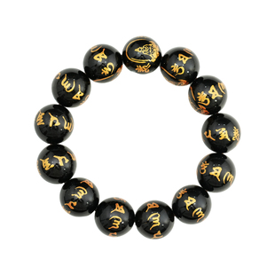 【漆栩·梵海】非遗大漆手串中国风国潮文玩原创饰品收藏级手串