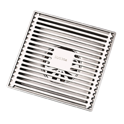 304不锈钢格栅大排量防臭地漏