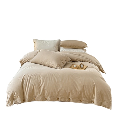 特价款亲肤裸睡柔软纯棉四件套