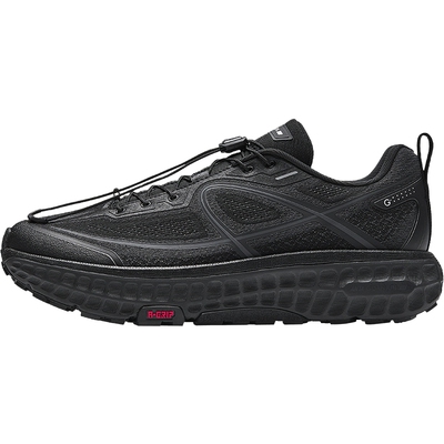 安踏冠军男鞋全行2丨抽拉绳户外跑步鞋运动鞋男徒步鞋112615534A