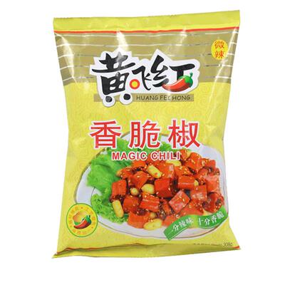 黄飞红香脆椒308g452g炒菜辣椒圈