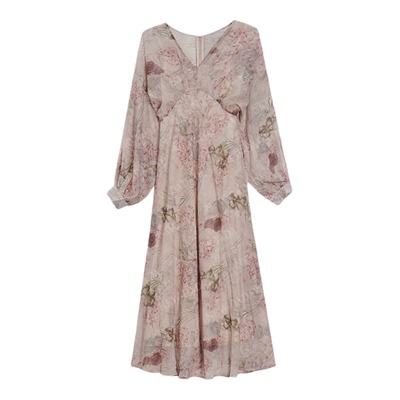 巨好看连衣裙女气质收腰长裙