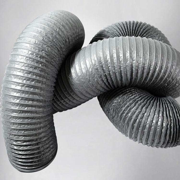 抽油烟机排风管烟道管pvc铝箔复合软管新风系统换气扇空调新风管