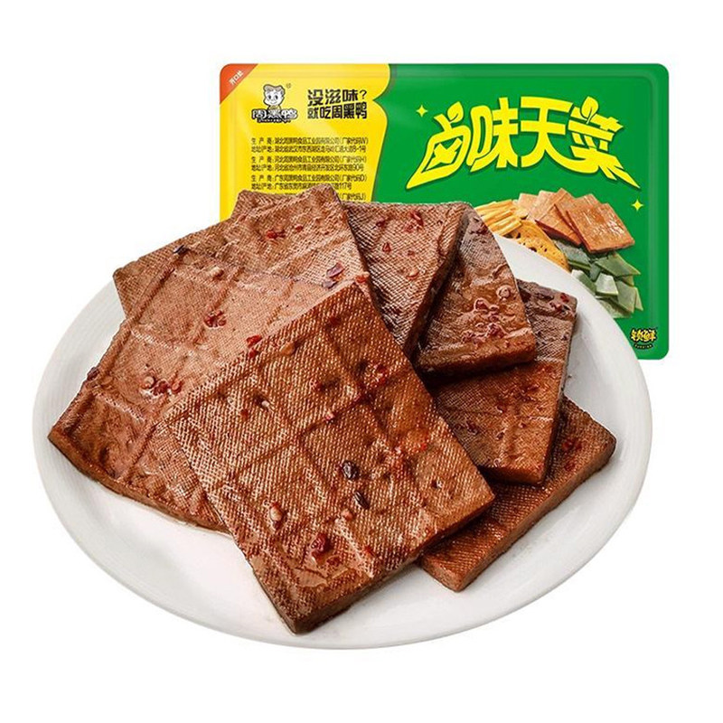 周黑鸭豆干锁鲜装豆腐干麻辣味
