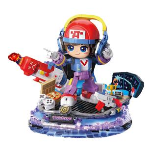 TOPTOY中国积木王者荣耀鲁班七号手办星空梦想六一儿童节玩具礼物