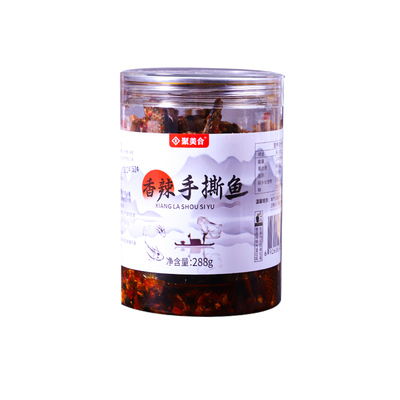 农家爆汁香辣手撕鱼即食下饭菜