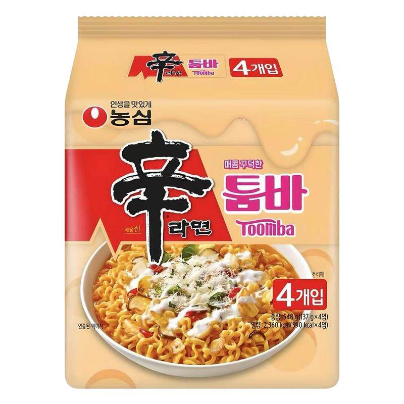 辛拉面经典口味红袋黑袋