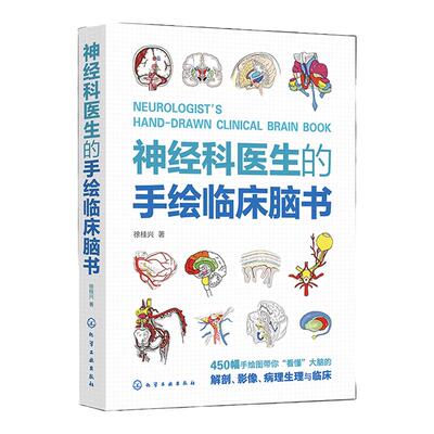 神经科医生的手绘临床脑书 徐桂兴 颅脑解剖神经系统生理与病理 低年资医生神经科医师及医学生参考书籍 临床神经科医生指导书