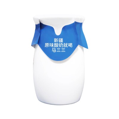 马三三原味老酸奶180g*12瓶