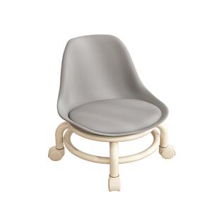 三梦滑轮矮凳小凳子带万向轮家用带娃神器儿童板凳多功能美缝圆凳