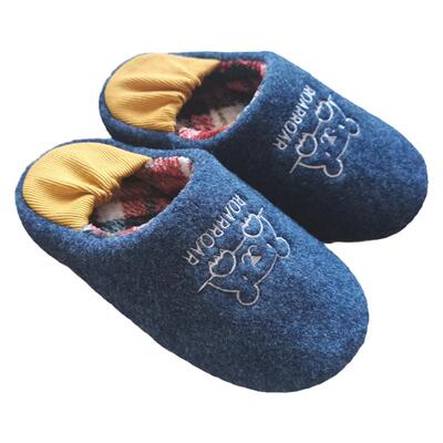 日单包头静音软底地板两用女棉拖