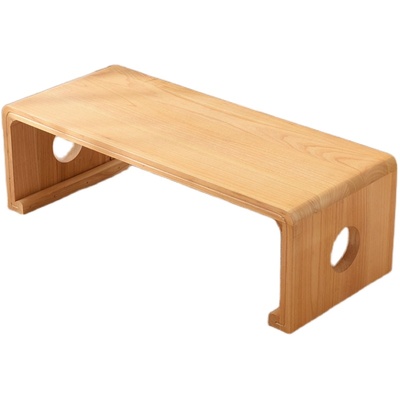 加高实木茶桌榻榻米桌椅组合矮桌