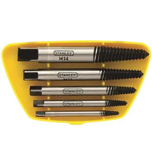 史丹利断头螺丝取出器 反牙取丝器断丝丝锥5件套螺丝退丝工具