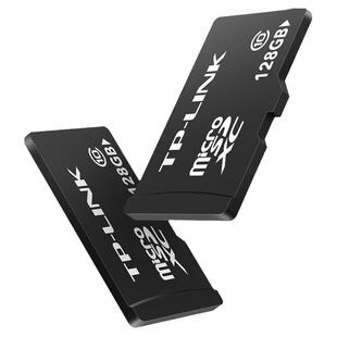 普联TP-LINK 128G存储卡搭配监控摄像头 循环存储录像回放