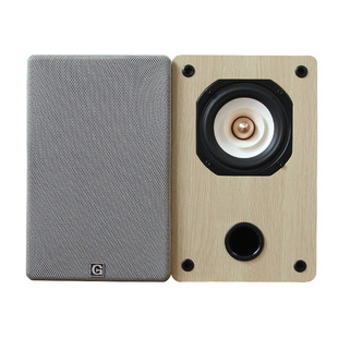 莞音4寸发烧音箱hifi无源全频音响专业监听书架高保真前置环绕