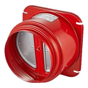 潜水艇抽油烟机止逆阀厨房卫生间专用烟道排烟管止回阀防烟宝通用