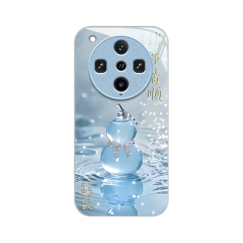 适用OPPOFindX8Ultra手机壳新款FindX8S+奢华X7诸事皆顺FindX6PRO液态玻璃保护套FindX5全包FindX3防摔外壳